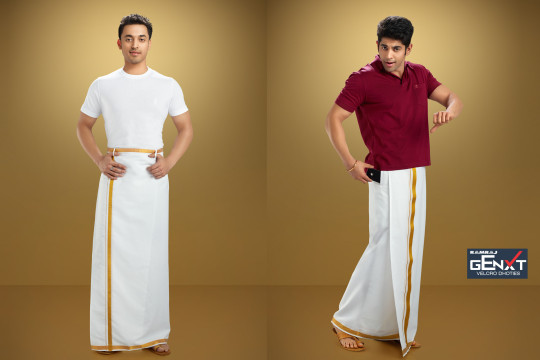 Velcro Dhotis Photo Shoot. Ramraj Gnext Cotton Pocket Dhoti Photo Shoot, Advertising Photography