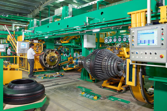 Tyre manufacturing unit in Oragadam